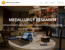 Tablet Screenshot of medallurgy.com